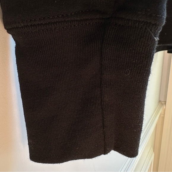 Women’s Small Champion Hoodie In Black With Silver Metallic Champion Word Logo - Picture 11 of 16